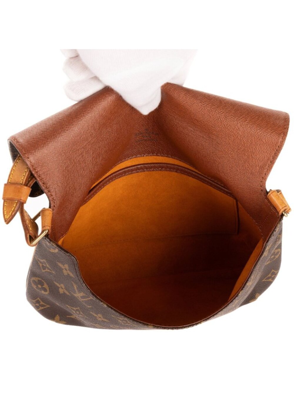Louis Vuitton Musette Tango Brown Monogram Canvas Messenger Bag - Picture 9 of 11